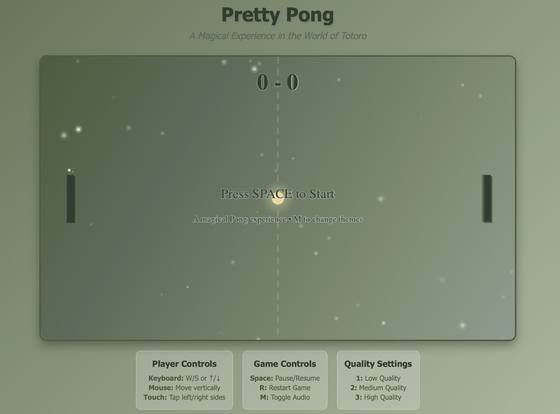 Pretty Pong screenshot